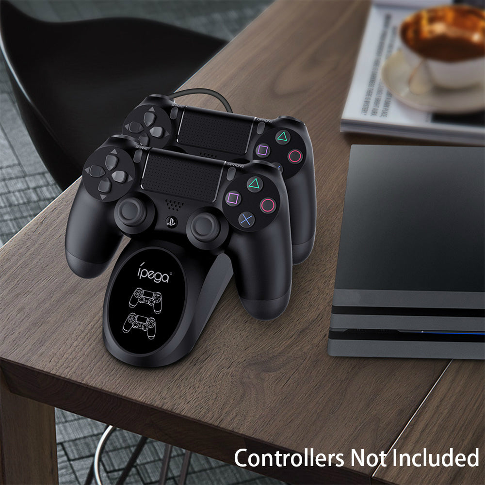 IPEGA PG-9180 Dual Charging Station Game Controller Charging Dock with LED Indicator for PS4 Controller IPEGA PG-9180 Dual Charging Station Game Controller Charging Dock with LED Indicator for PS4 Controller